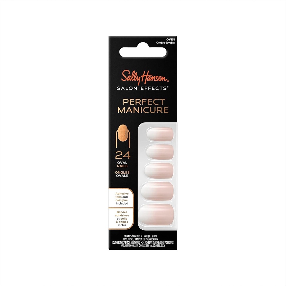OV131 Salon Effects Perfect Manicure Oval Nails Ombre by Sally Hansen